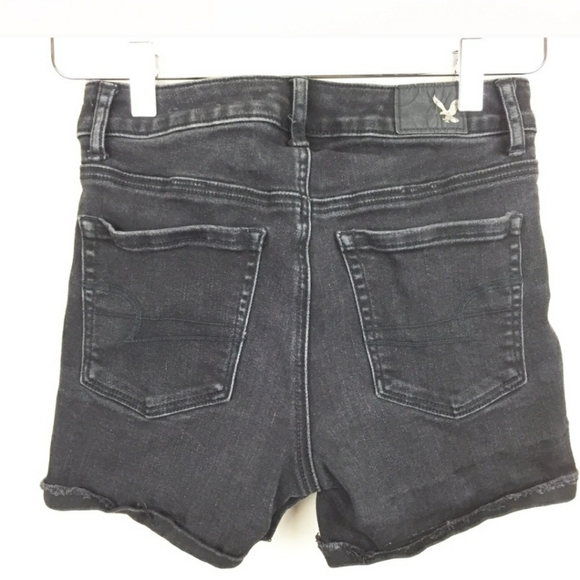 American Eagle High Waisted Shorts size 0 - Picture 2 of 4